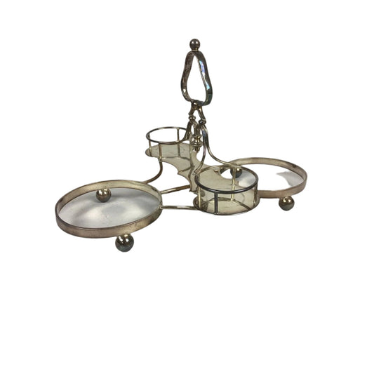 Antique Table Centerpiece Serving Set