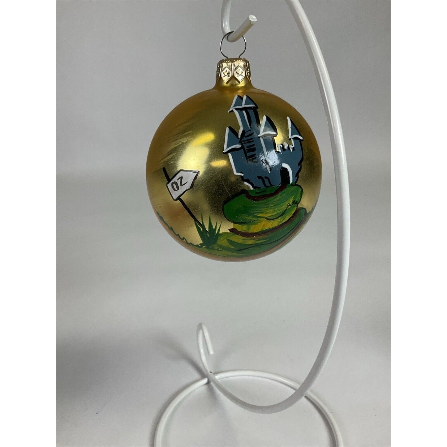 Kurt Aldler Emerald City Glass globe WIZARD OF OZ Ball Christmas Ornament