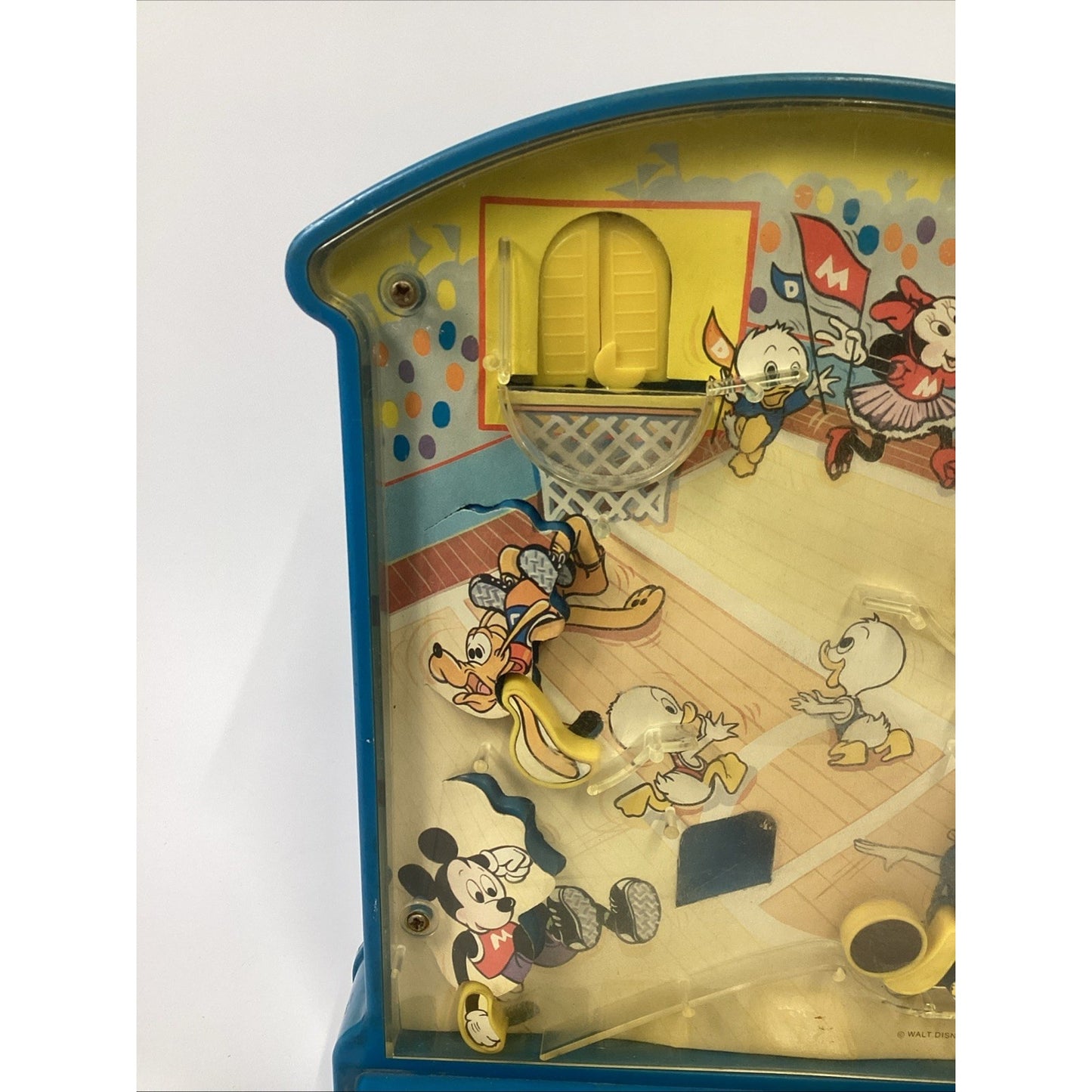 1978 Vintage Durham Disney Working Basketball Handheld Pinball Game