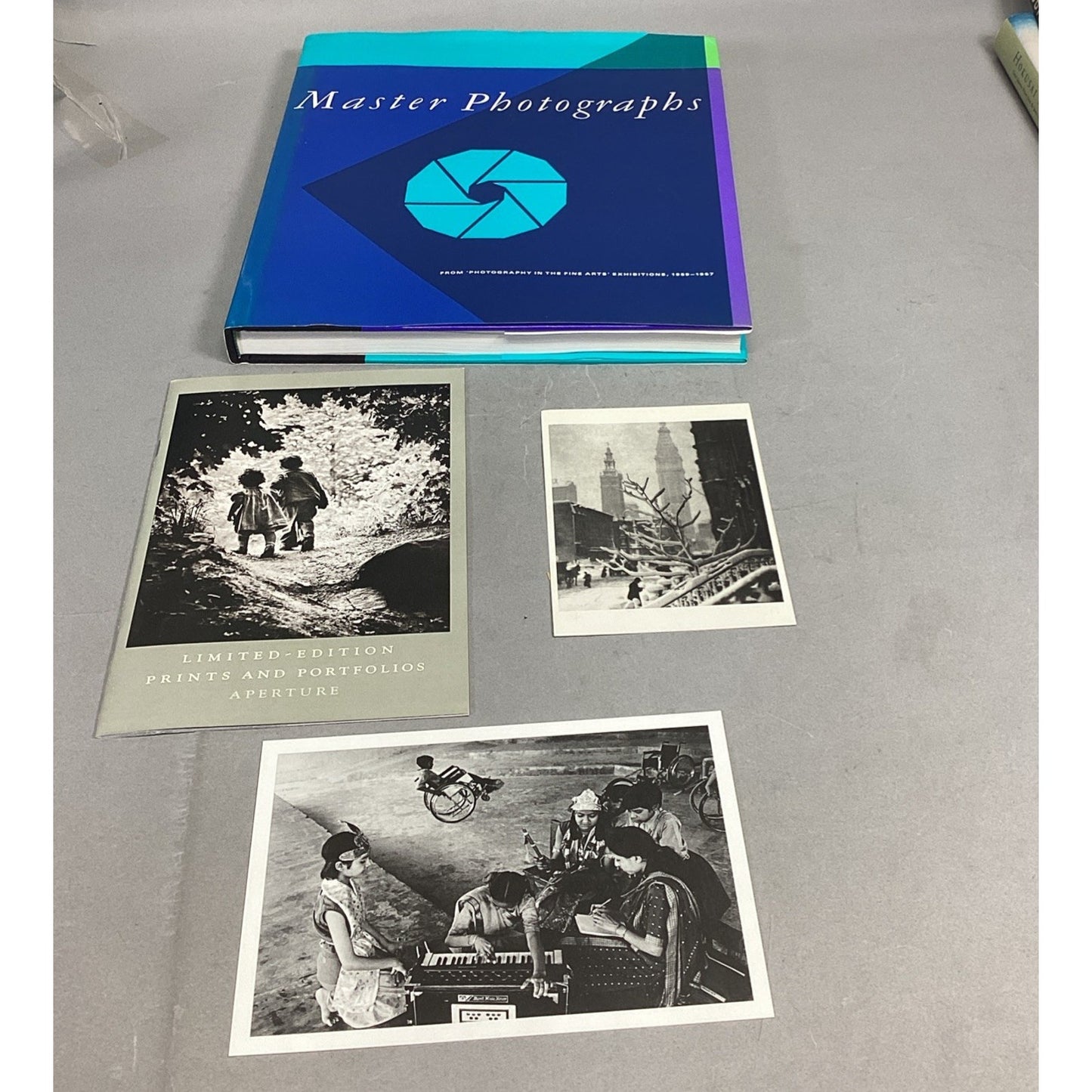 Master Photographs from PFA Exhibitions 1959-67, 2 Post Cards & Ltd Ed Portfolio