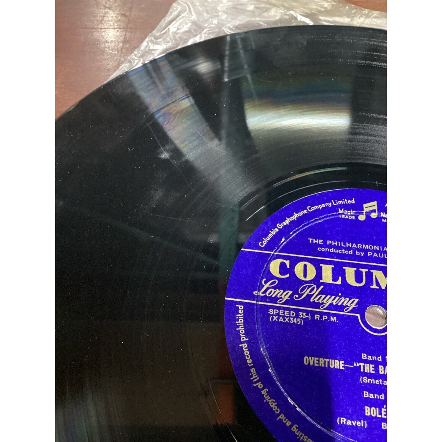 Paul Kletzki Conducting Philharmonia Orchestra - LP 12” Vinyl Record