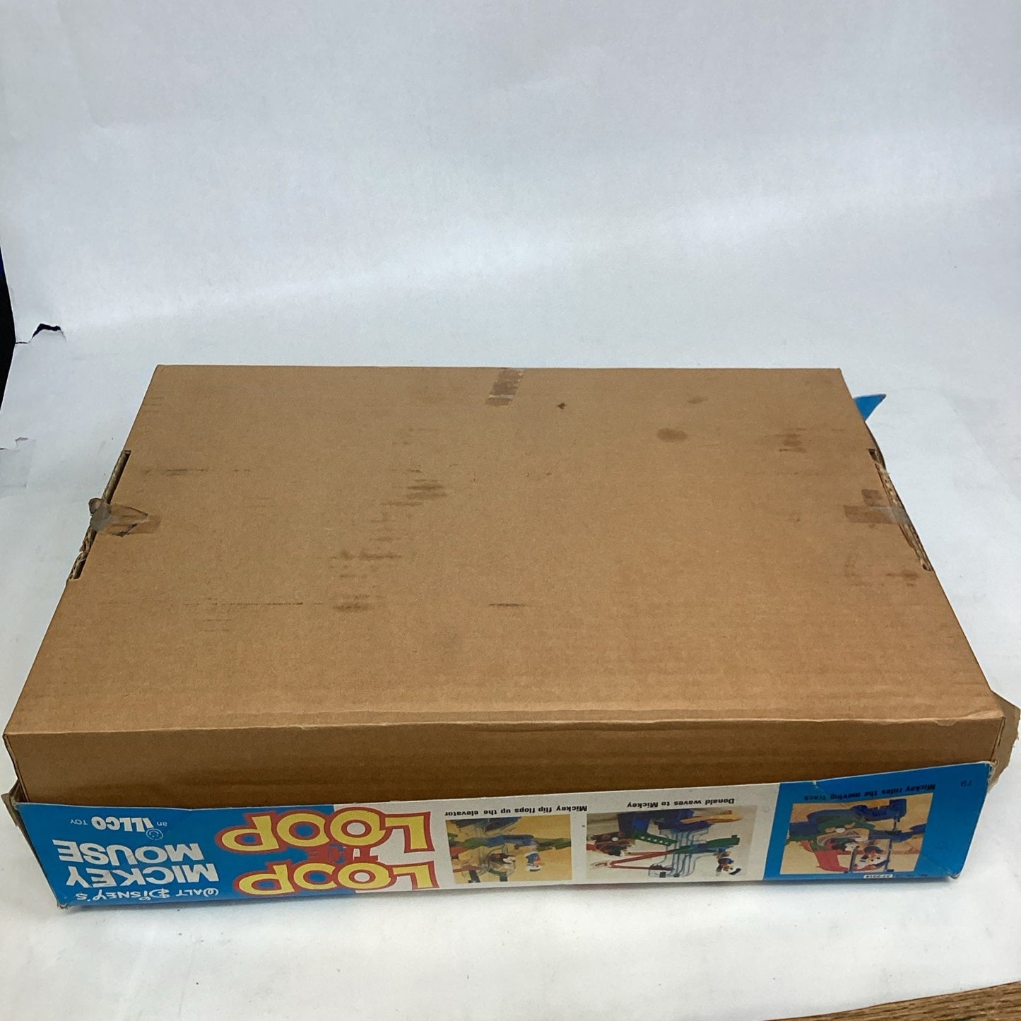 1970’s NOS Illco Disney's Mickey Mouse Loop The Loop Roller Coaster Playset