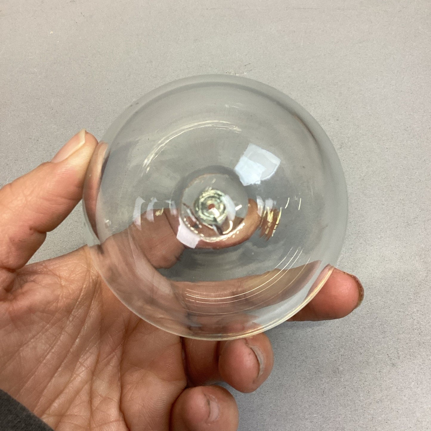 Set Of 4 Polished Stone Spheres And 2 Glass Spheres