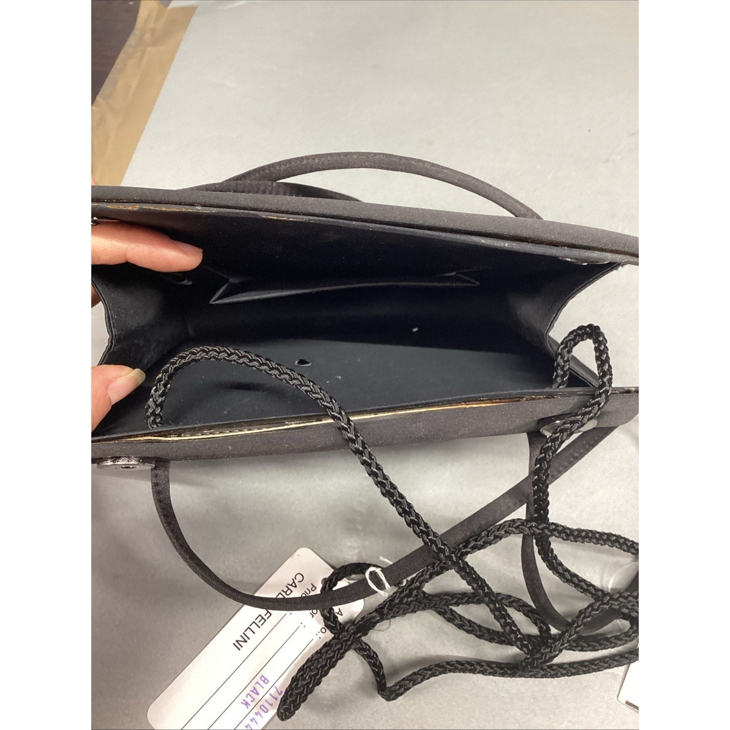 Carlo Fellini ‘Nordstrom’ Women’s Black Purse - NWT