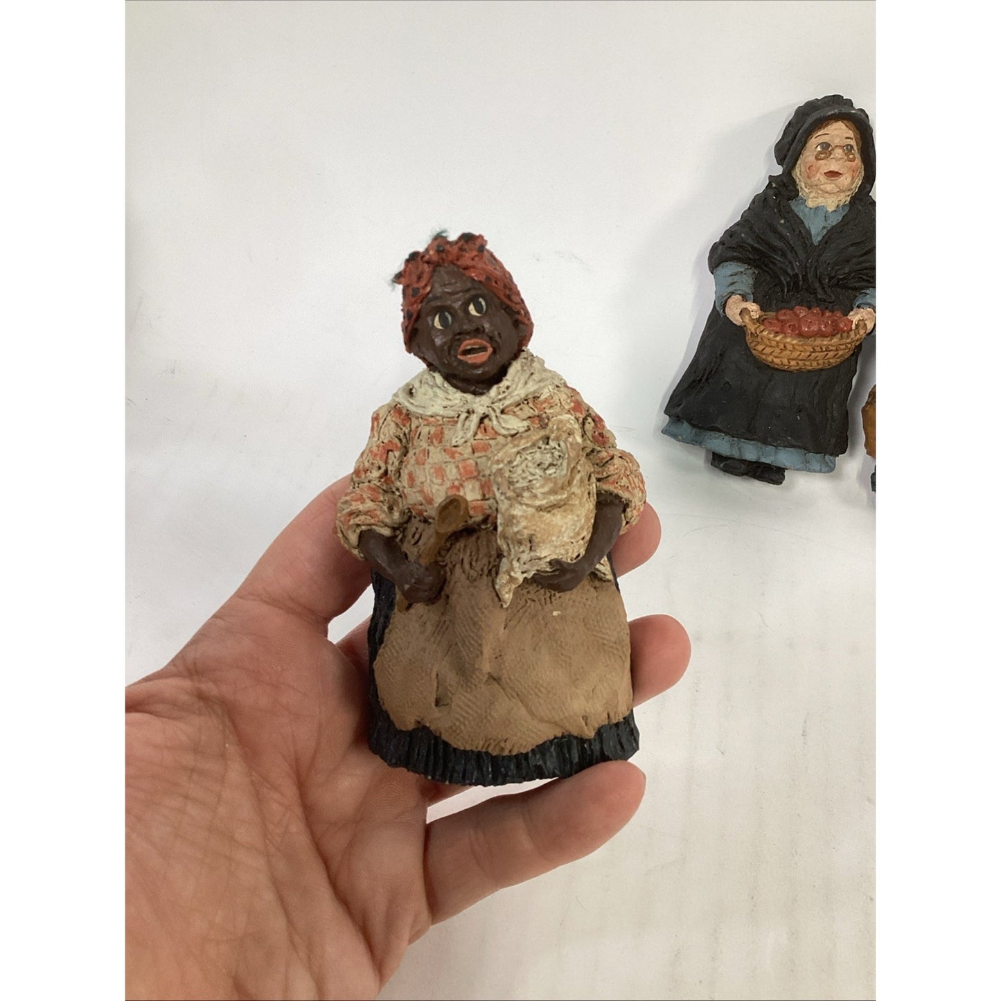 Vintage Lot Of 3 June McKenna Figurines - 1985