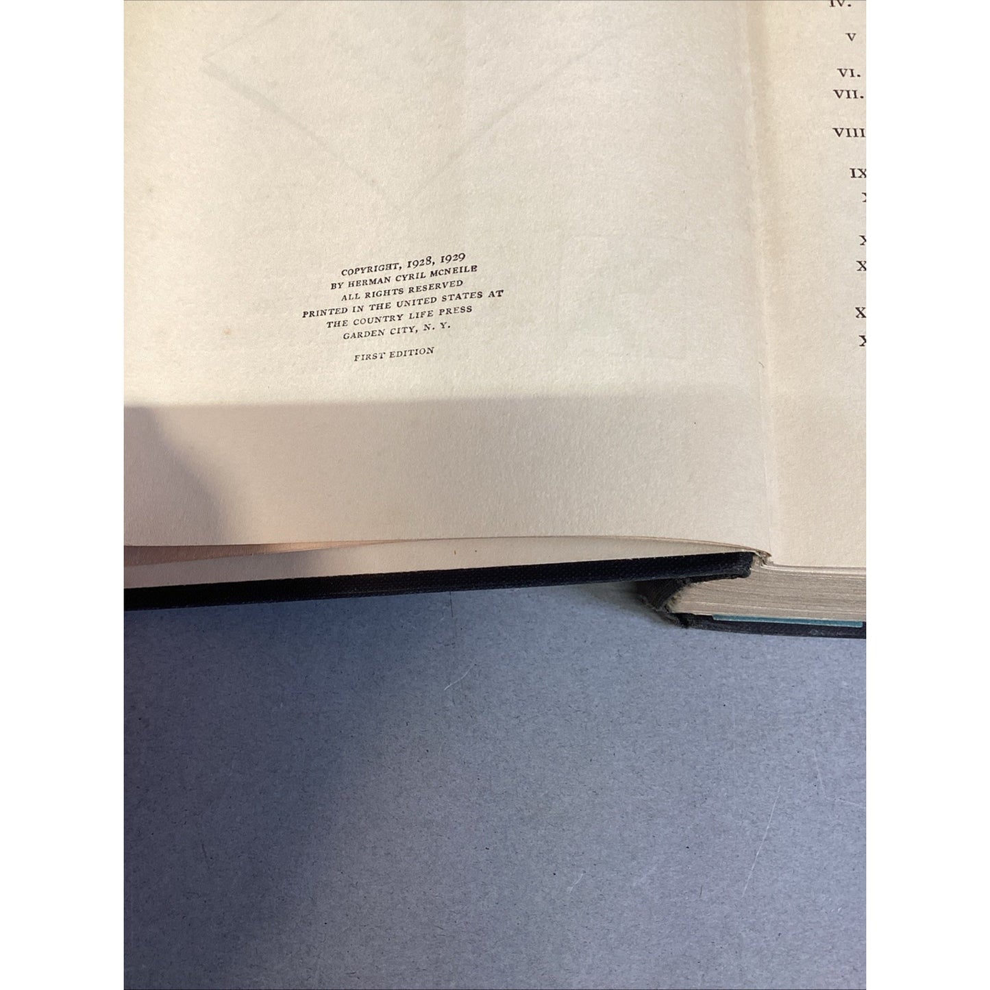 Temple Tower, Written by H.C. McNeile - 1929