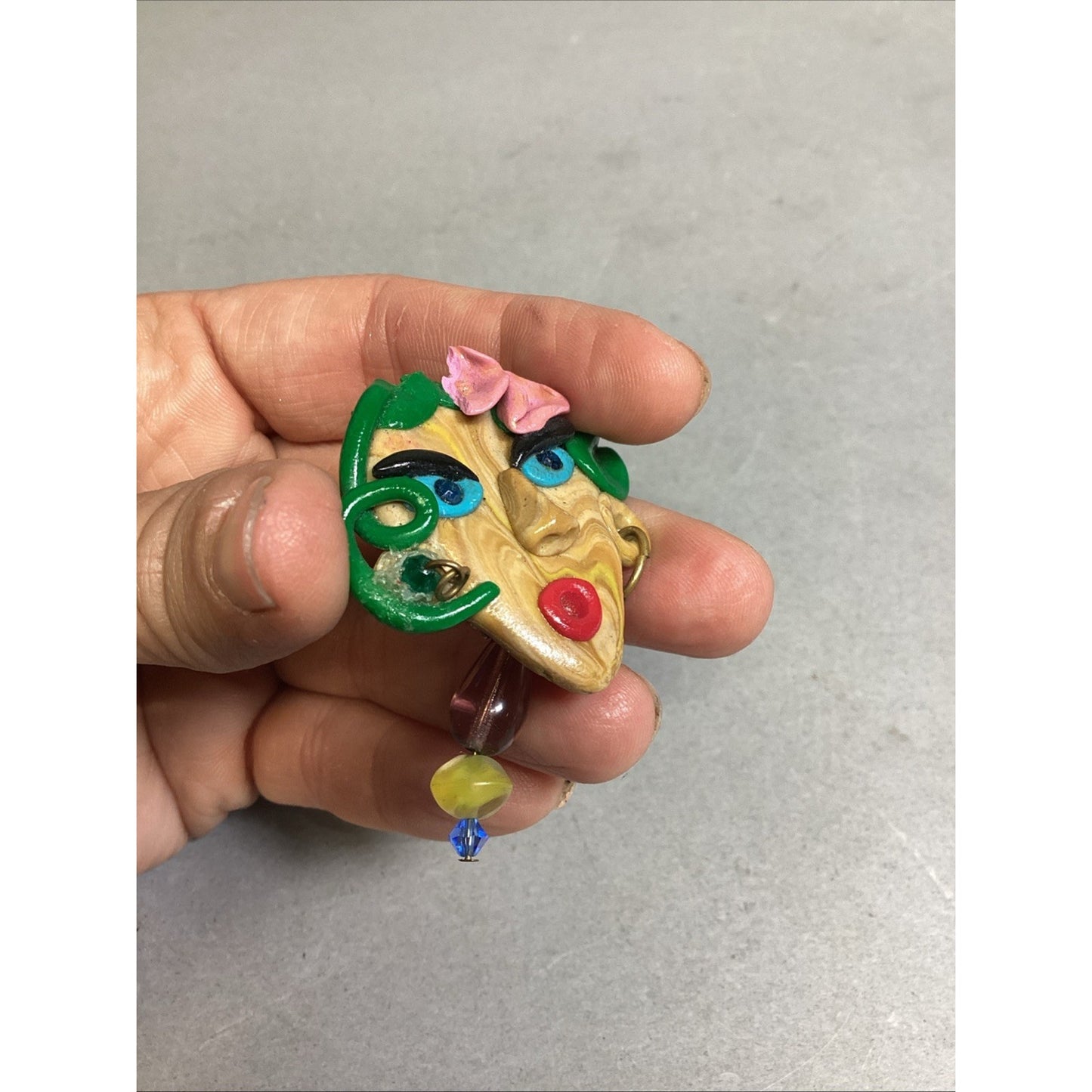 Vintage Rare Lady’s Clip On Earring (Just 1)