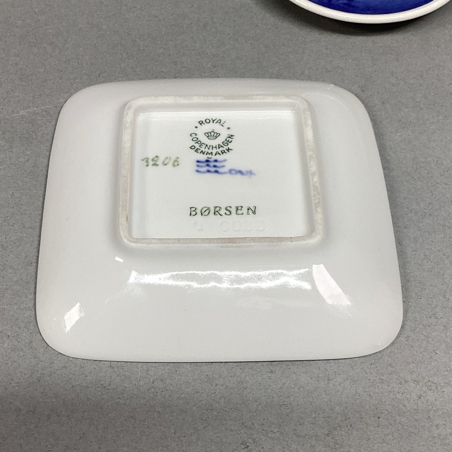 Royal Copenhagen Trinket Dish & 3 Decorative Mini Plates - Denmark