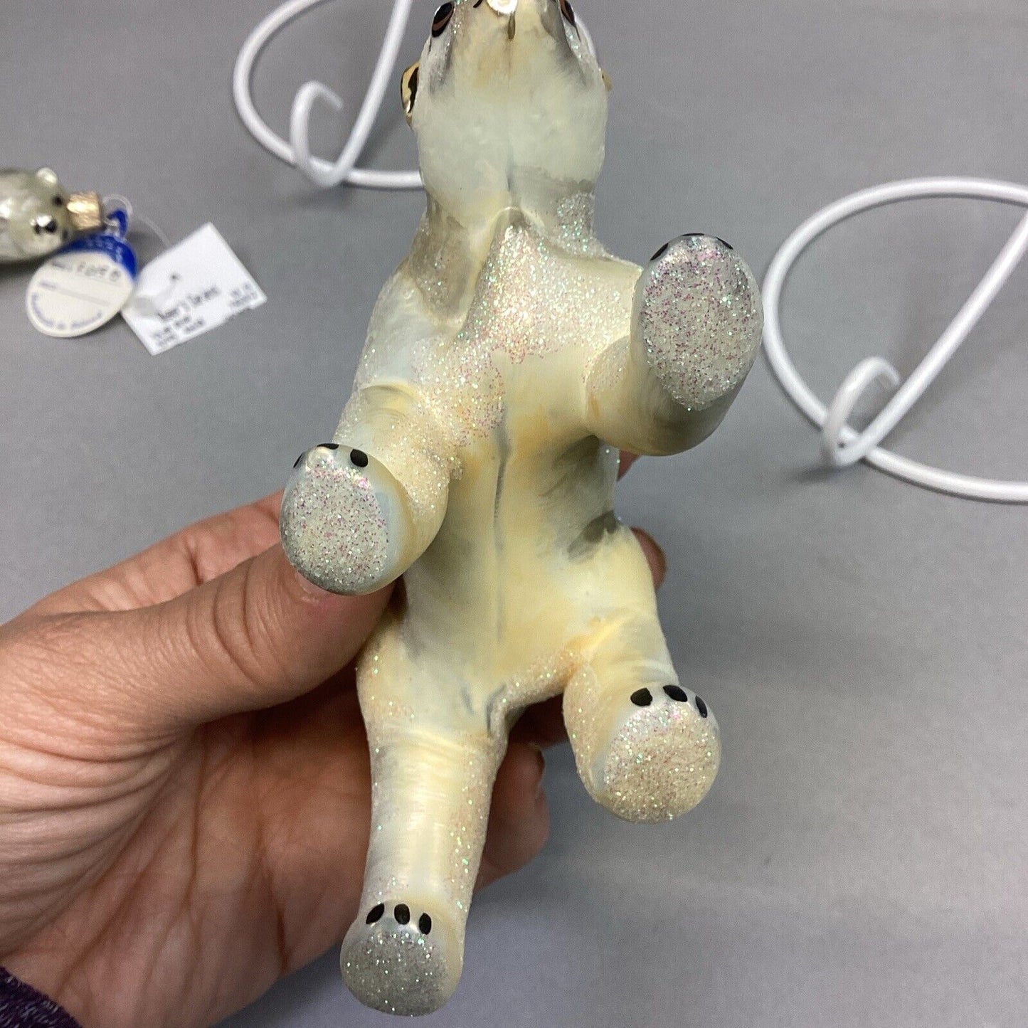 MX Polar Bear & GS Glass Polar Bear Ornaments- Made In Poland