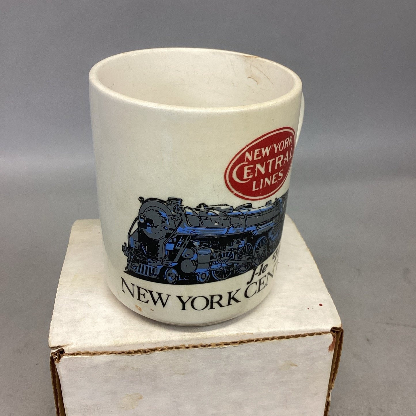 Vintage New York Central Lines Mug With Box