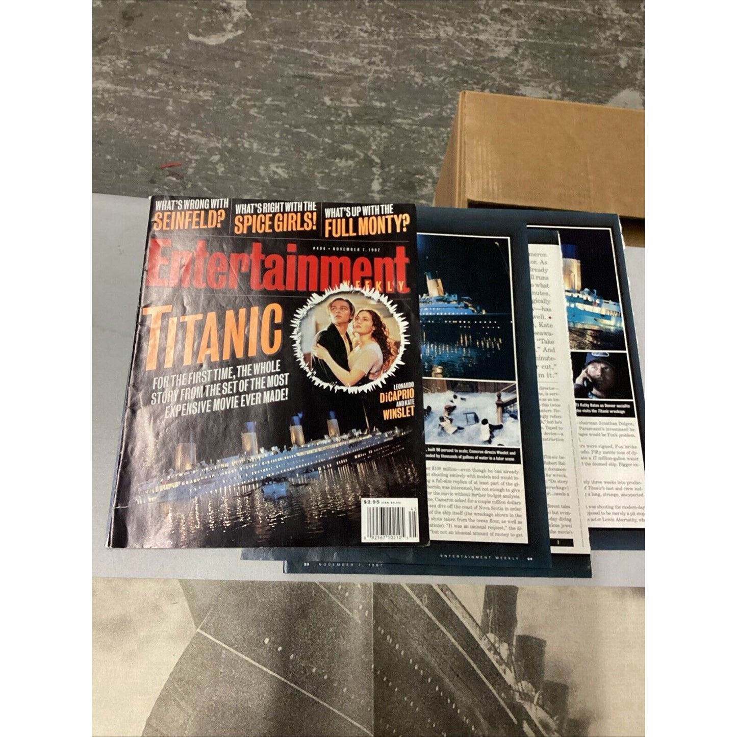 Lot Of 15 Titanic Memorabilia Including A Small Notepad