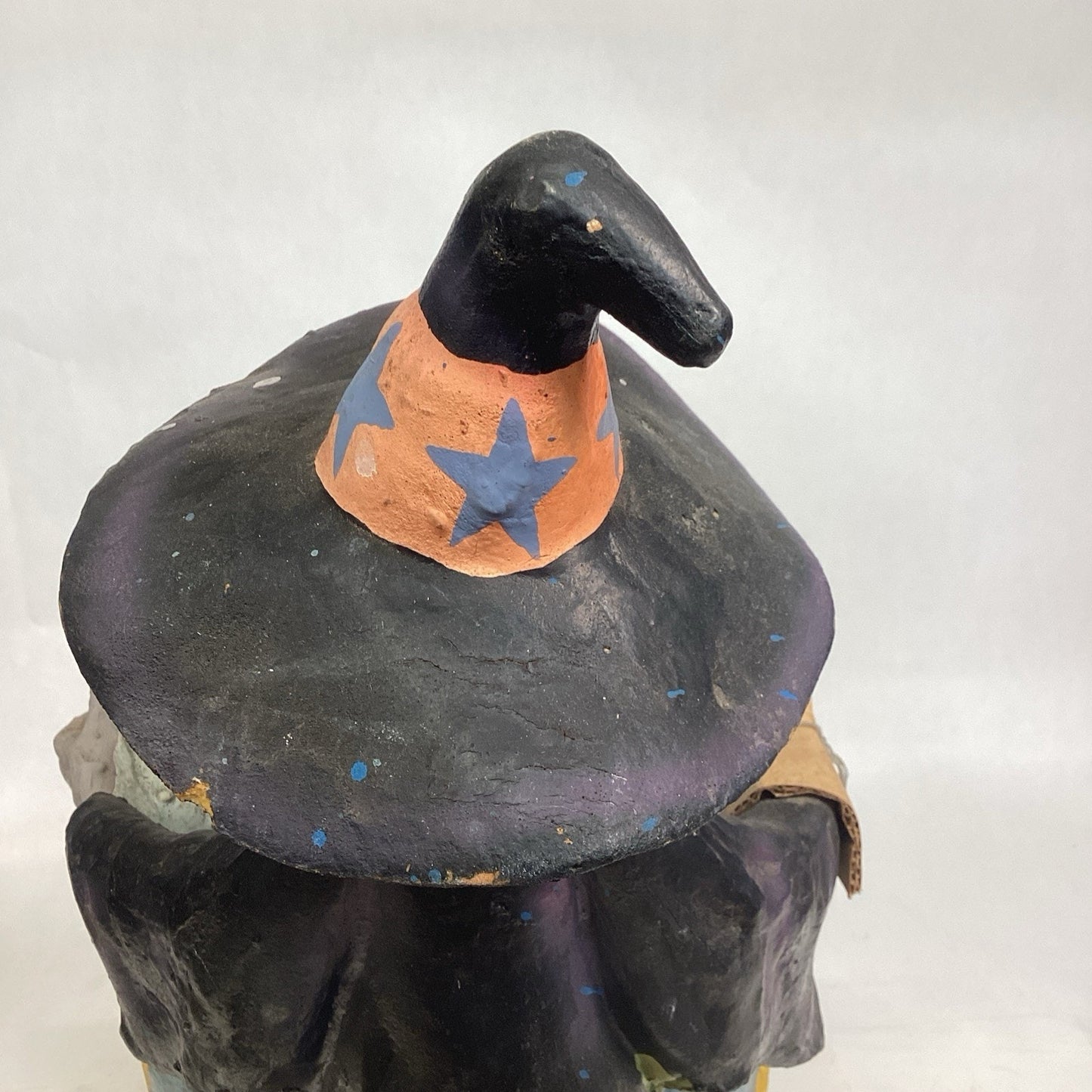 VTG NOS 90s Matrix Industries Halloween Witch Cauldron Lighted Foam Blow Mold