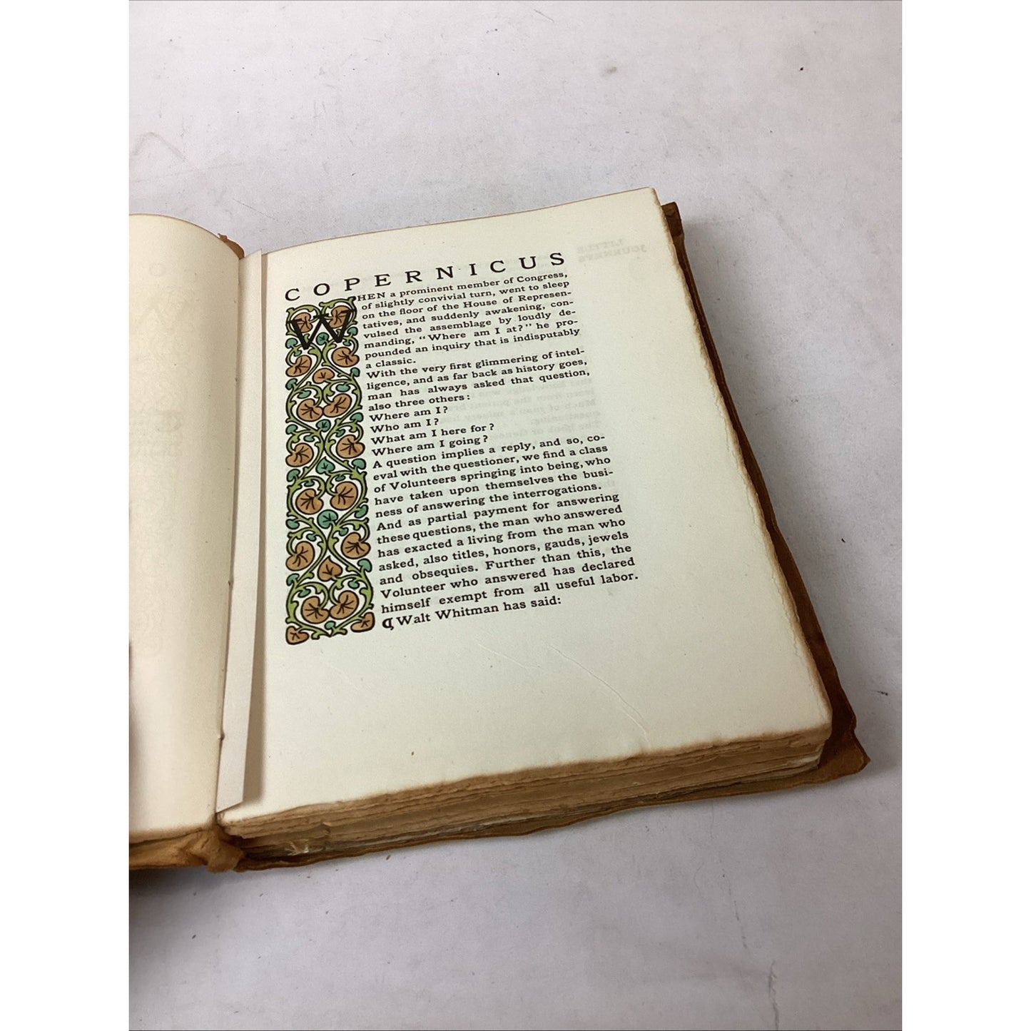 1905 Little Journeys Great Scientists Book I Galileo Newton Darwin & Roycroft