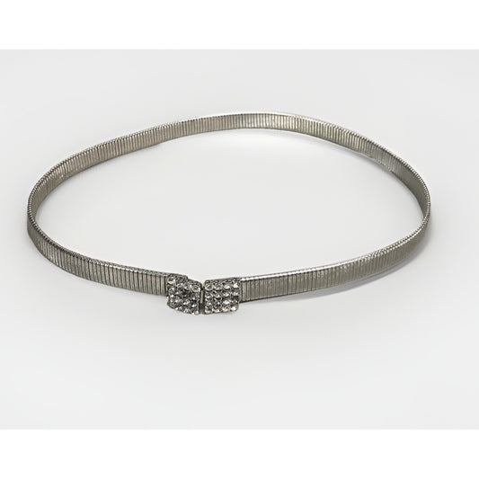 Silver Colored Women’s Link Belt - XS/Small