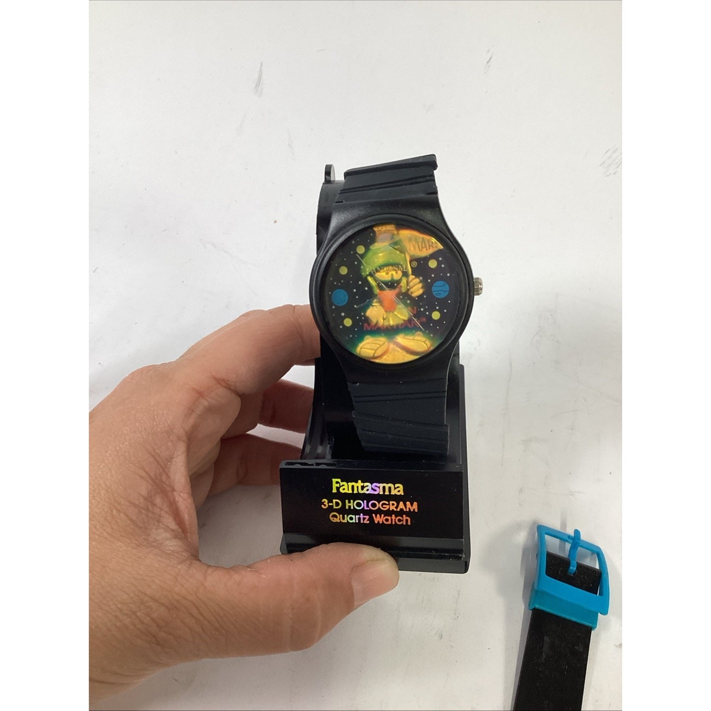 VTG 2 Marvin The Martian FANTASMA 3D Hologram Quartz Watch/Looney Tunes Watch