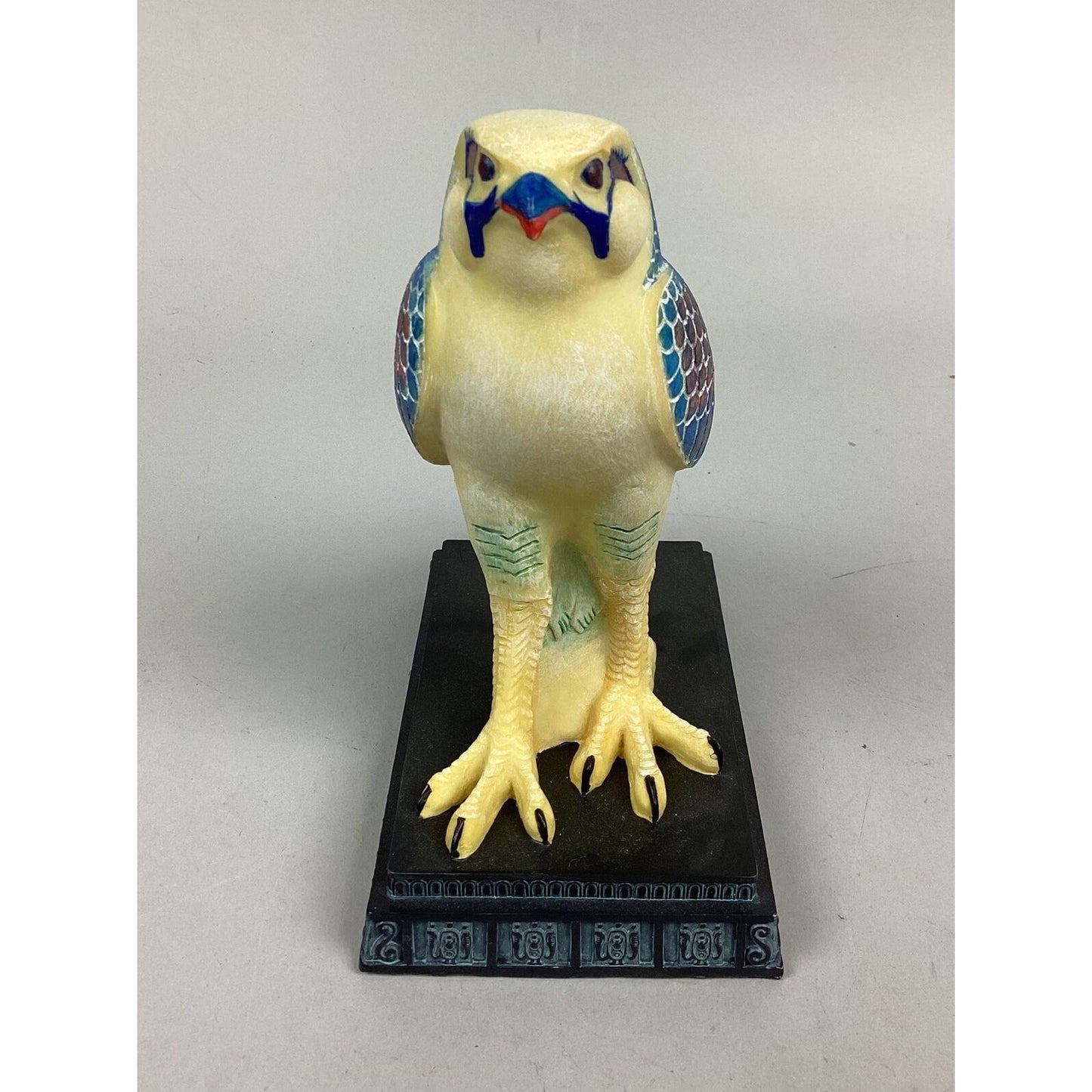 Veronese Design Falcon On Pedestal Figurine - 6.5”H