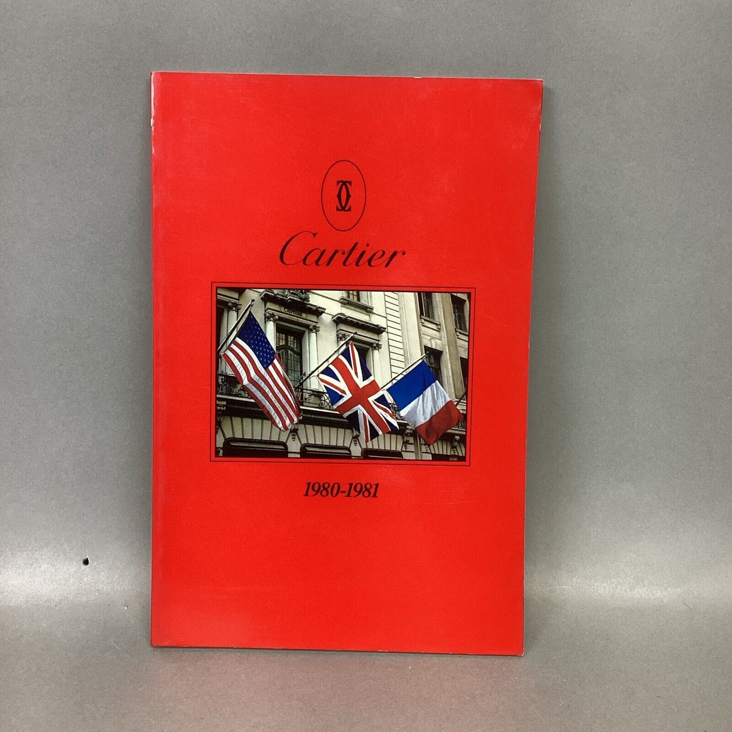 Vintage 1980-1981 Cartier Gift Catalog Book Watch Jewelry Gold Silver Diamond