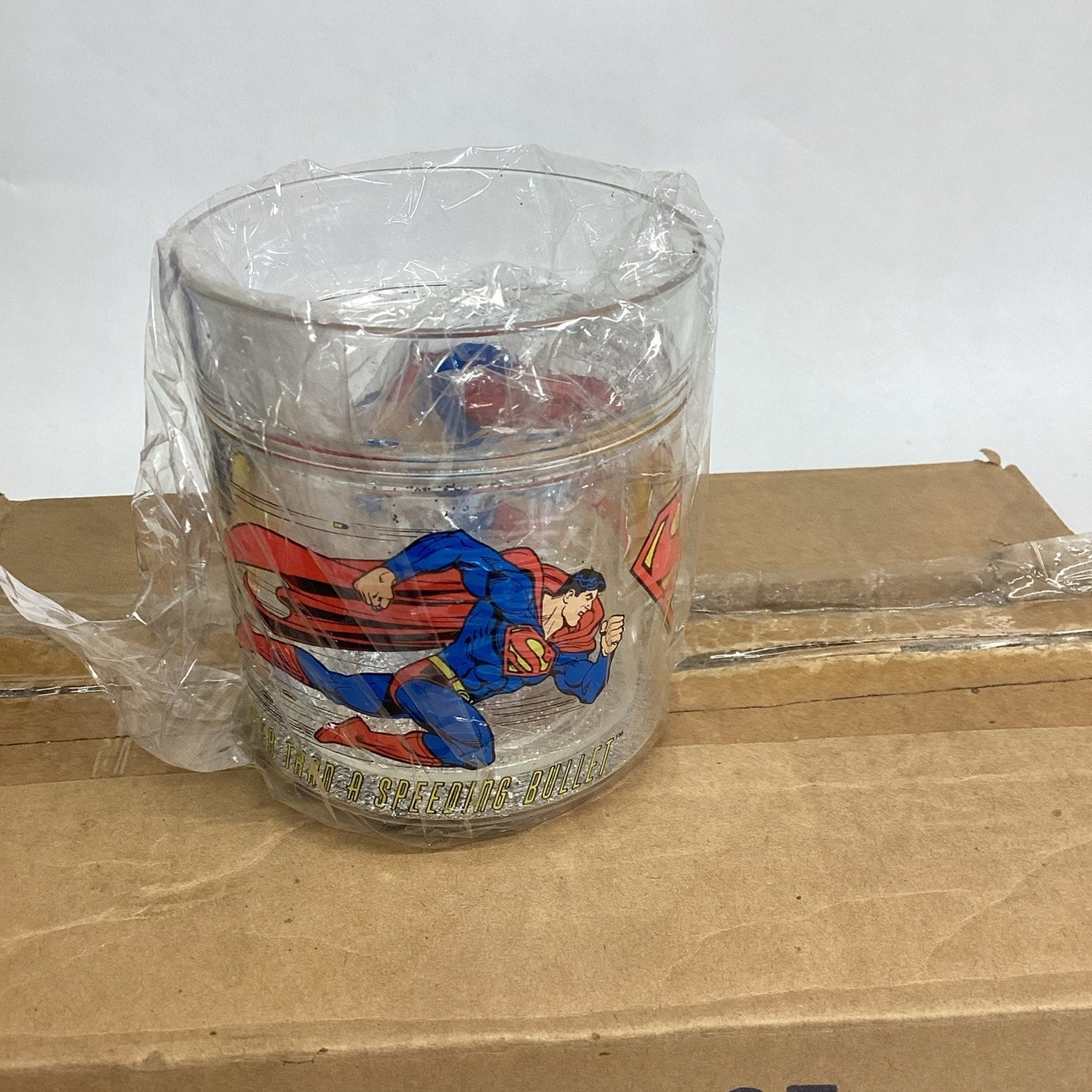 Superman 12 Ounce Drinking Tumbler - Set Of 6 - New In Box
