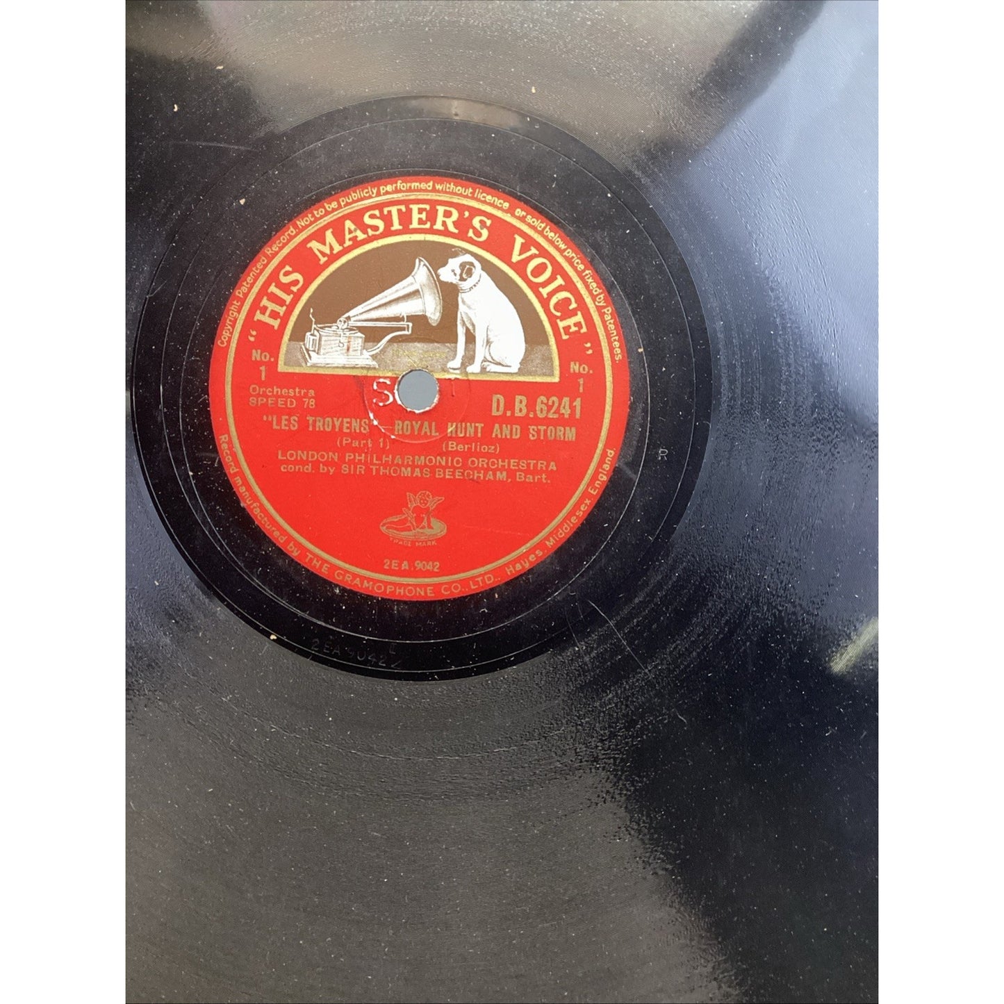 His Masters Voice Orchestras - (10) - Symphony, Boston, London Philharmonic