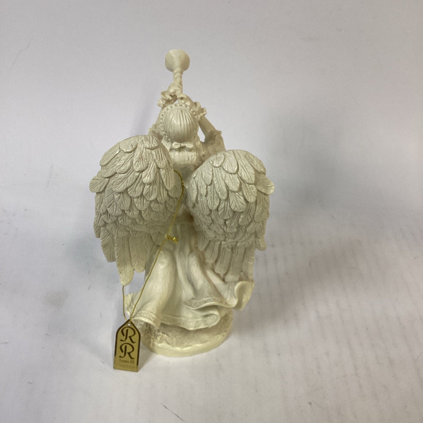 Lot Of 2 Angel Figurines - Roman Resin Angel & Seraphim Angel Classics Isabel