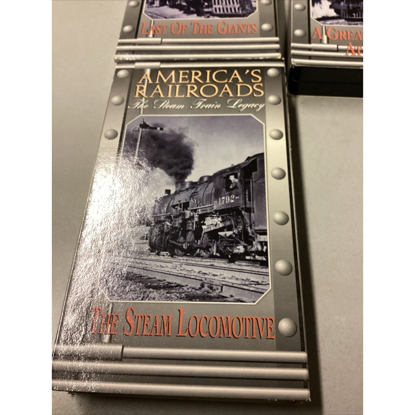 Americas Railroads The Steam Train Legacy Box Set - 7 VHS Tape Set