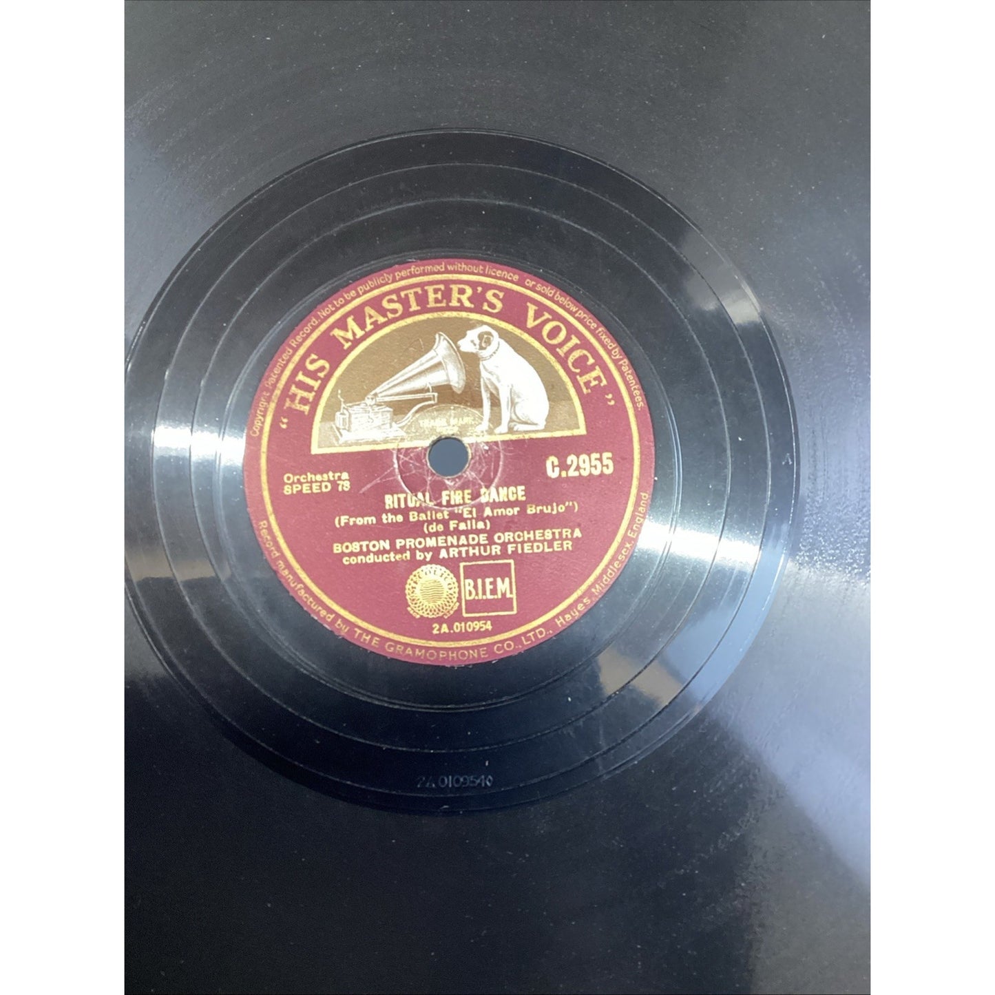 His Masters Voice Orchestras - (10) - Symphony, Boston, London Philharmonic