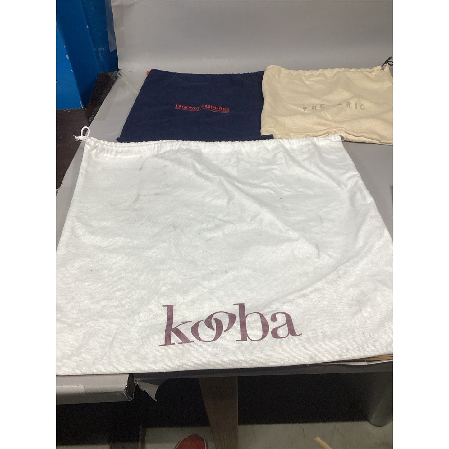 Lot Of 5 Dust Bags - Dooney & Bourke, Frederic, Kooba, Marianelli