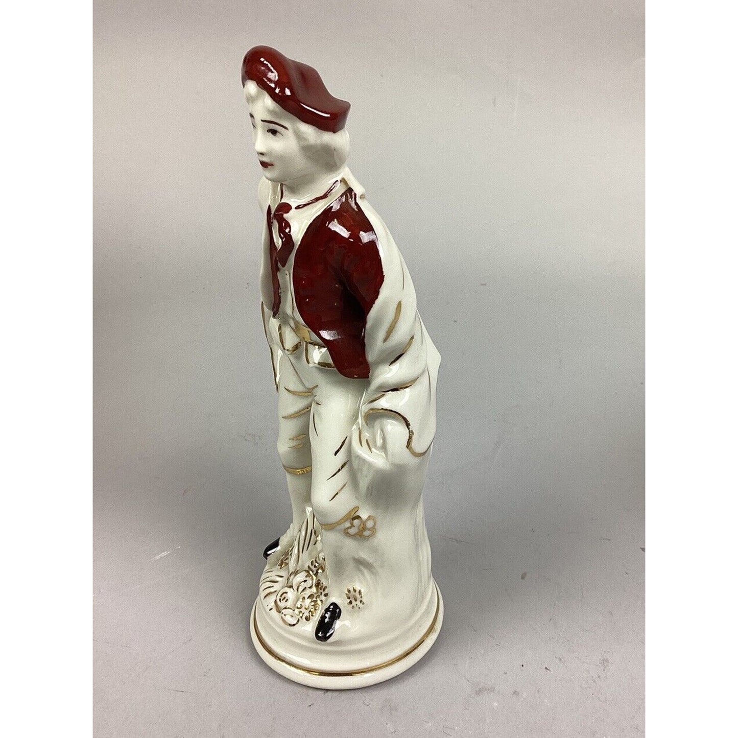 Set Of 2 Vintage Porcelain Figurines - Man & Woman