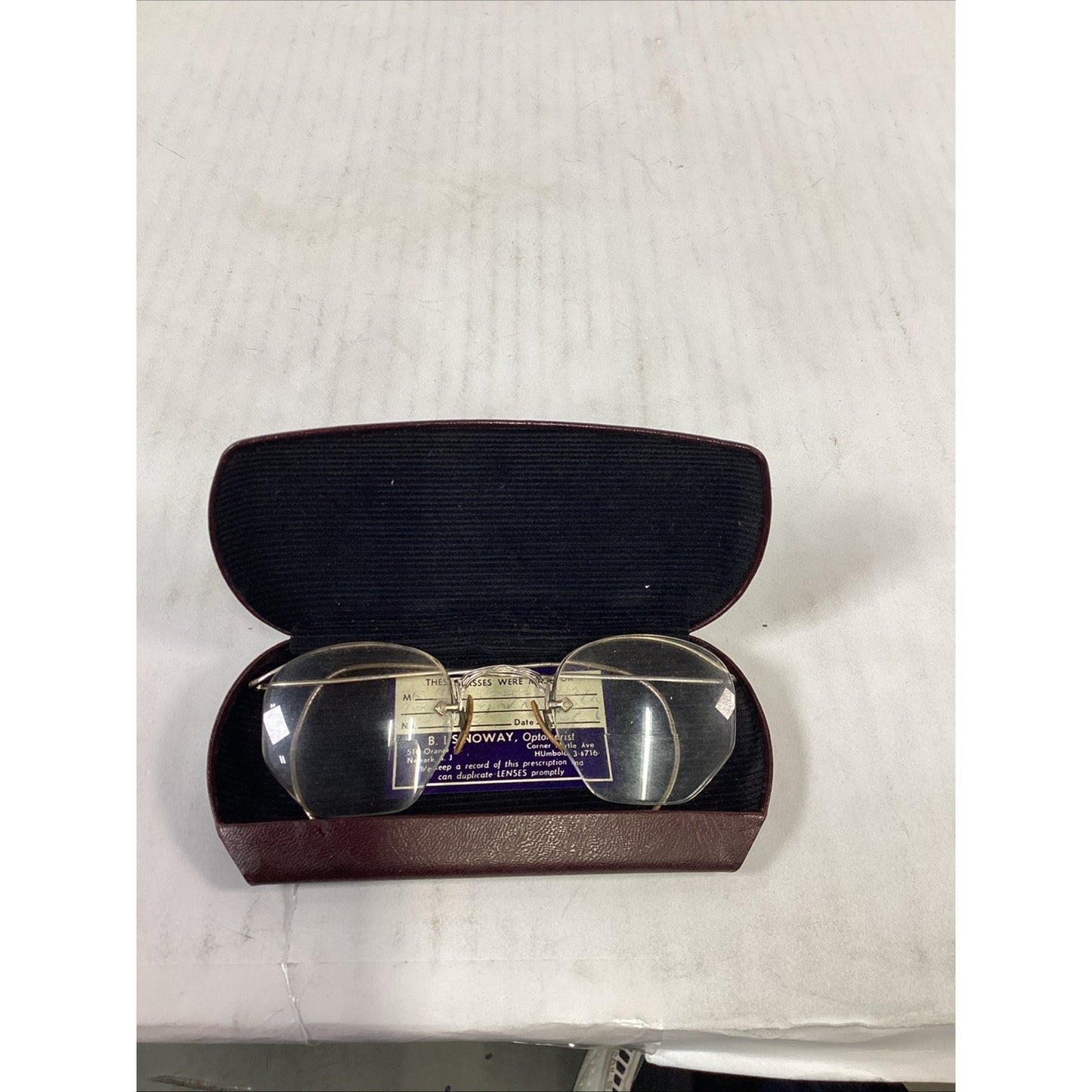 Vintage American Optical Bifocal Eyeglasses With Hard Case