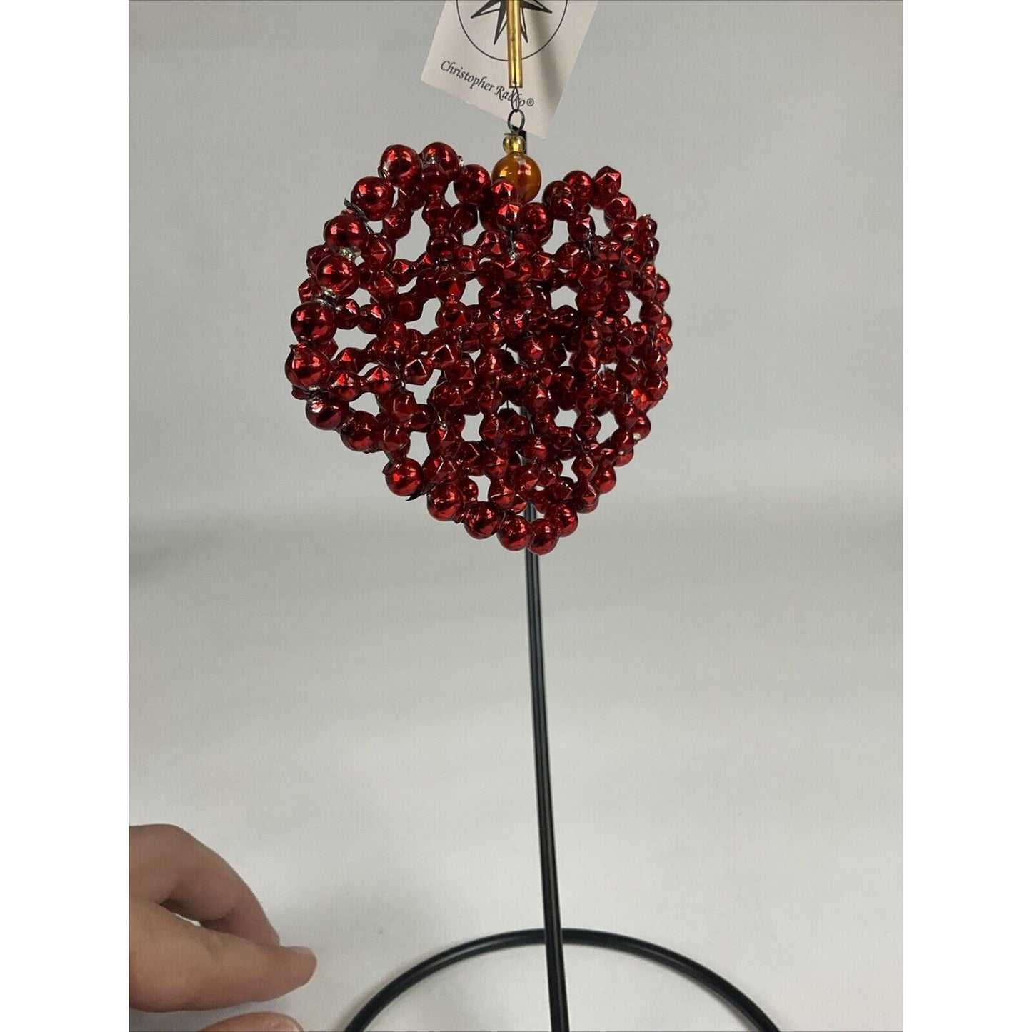 CHRISTOPHER RADKO ORNAMENT EVERY BEAD OF MY HEART