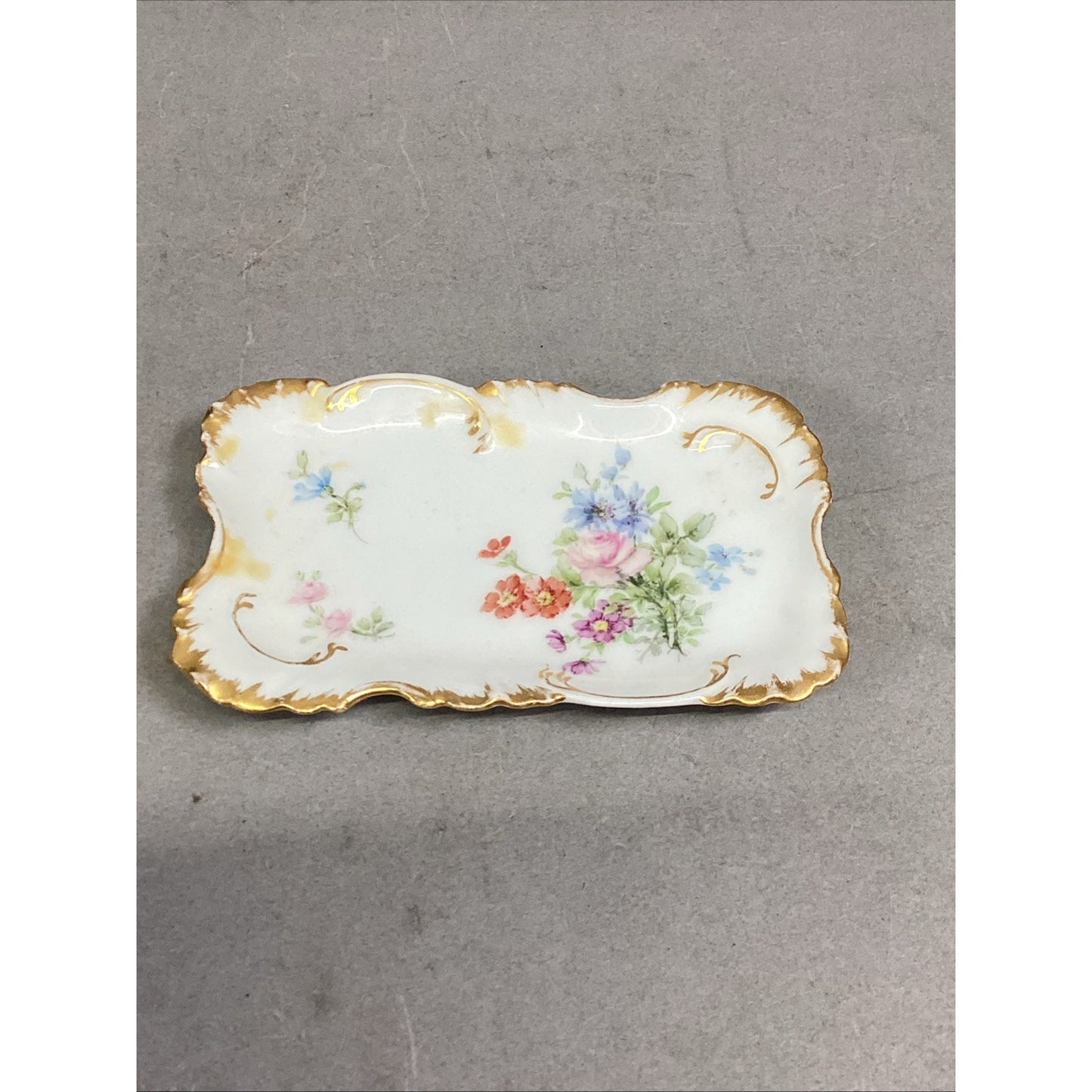 T&V Limoges Serving Dish & H&C L Dish - Made in France
