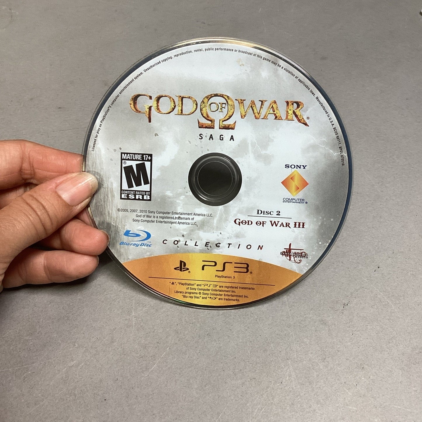 PlayStation 3 PS3 God Of War Saga - 5 Full Games Included