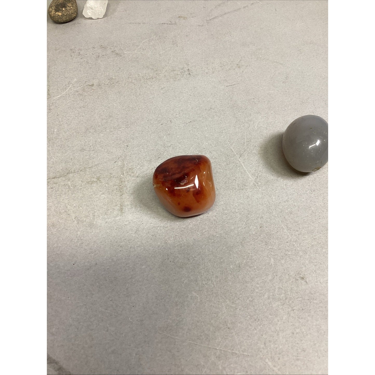 Haliotis Shell, Caradian Stone, Danburite Crystal, Sharks Tooth & 8 M
