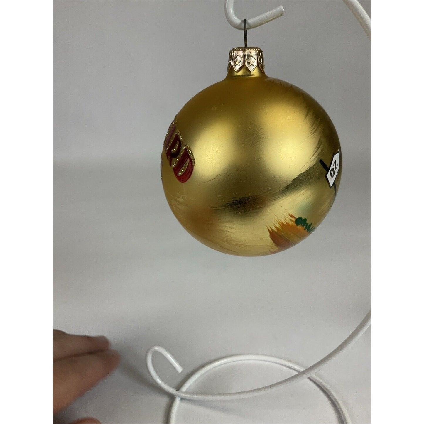 Kurt Aldler Emerald City Glass globe WIZARD OF OZ Ball Christmas Ornament