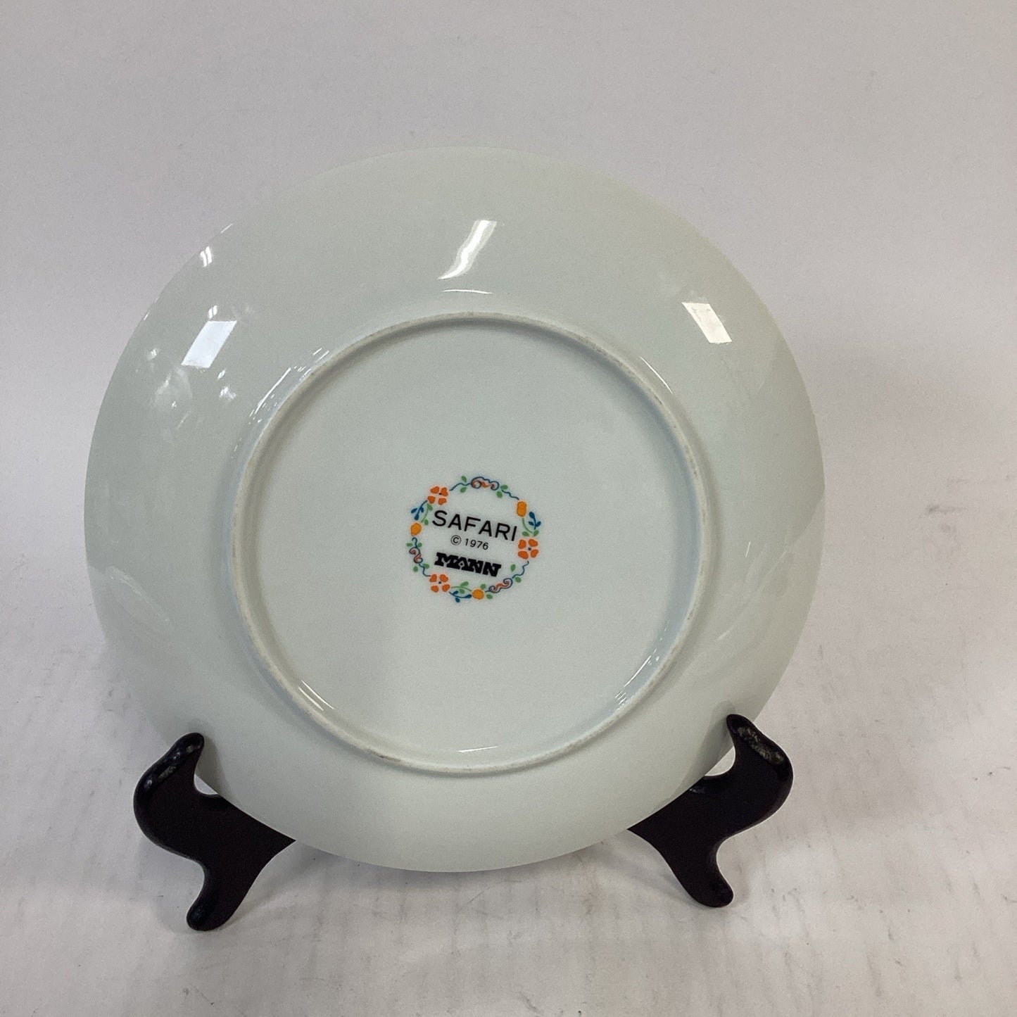 Lot Of 3 Vintage 1976 Seymour Mann Safari Lunch Plates - 8”D