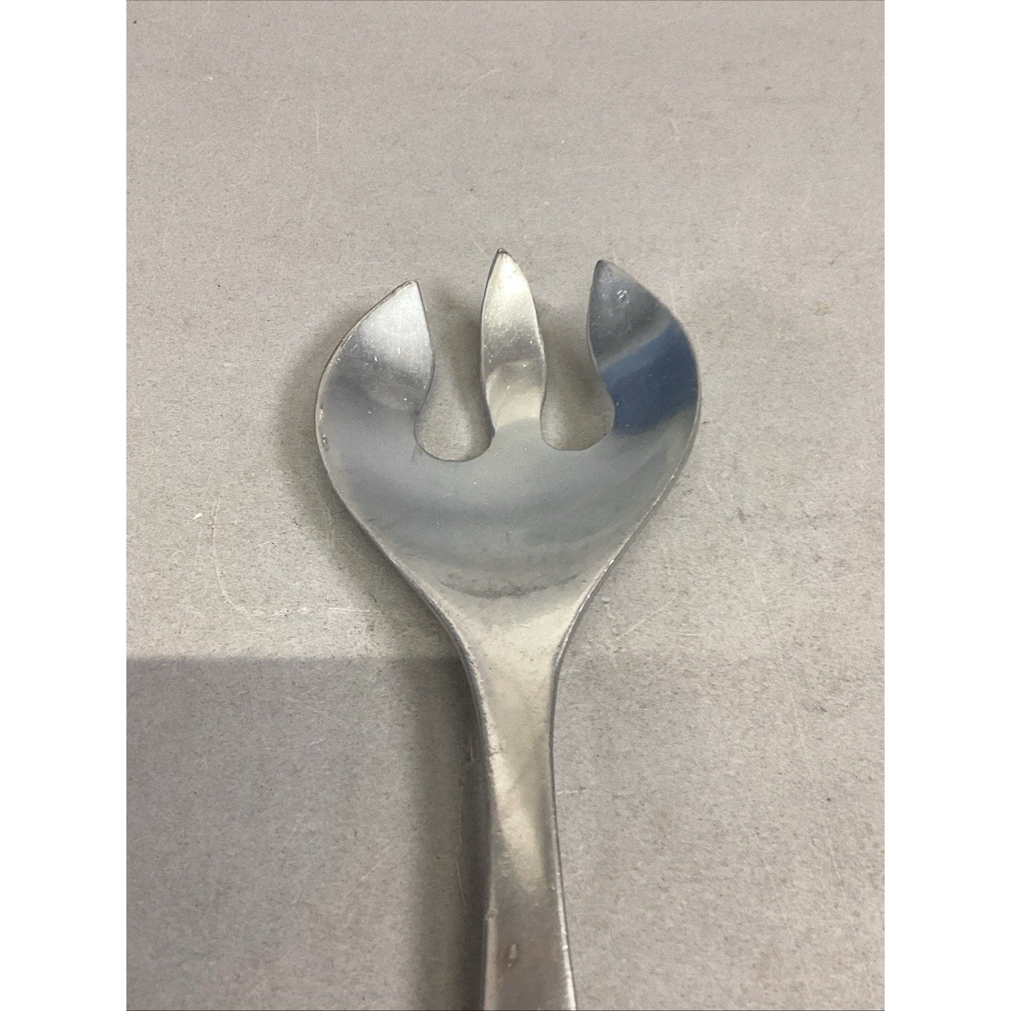 Mariposa Pewter Salad Serving Set Fork Spoon Grapes Grapevine Utensils 1990