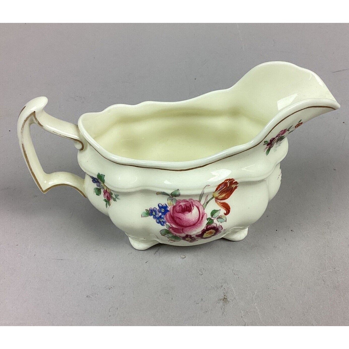 Vintage Royal Doulton Bone China ‘The Bristol’ Floral Creamer