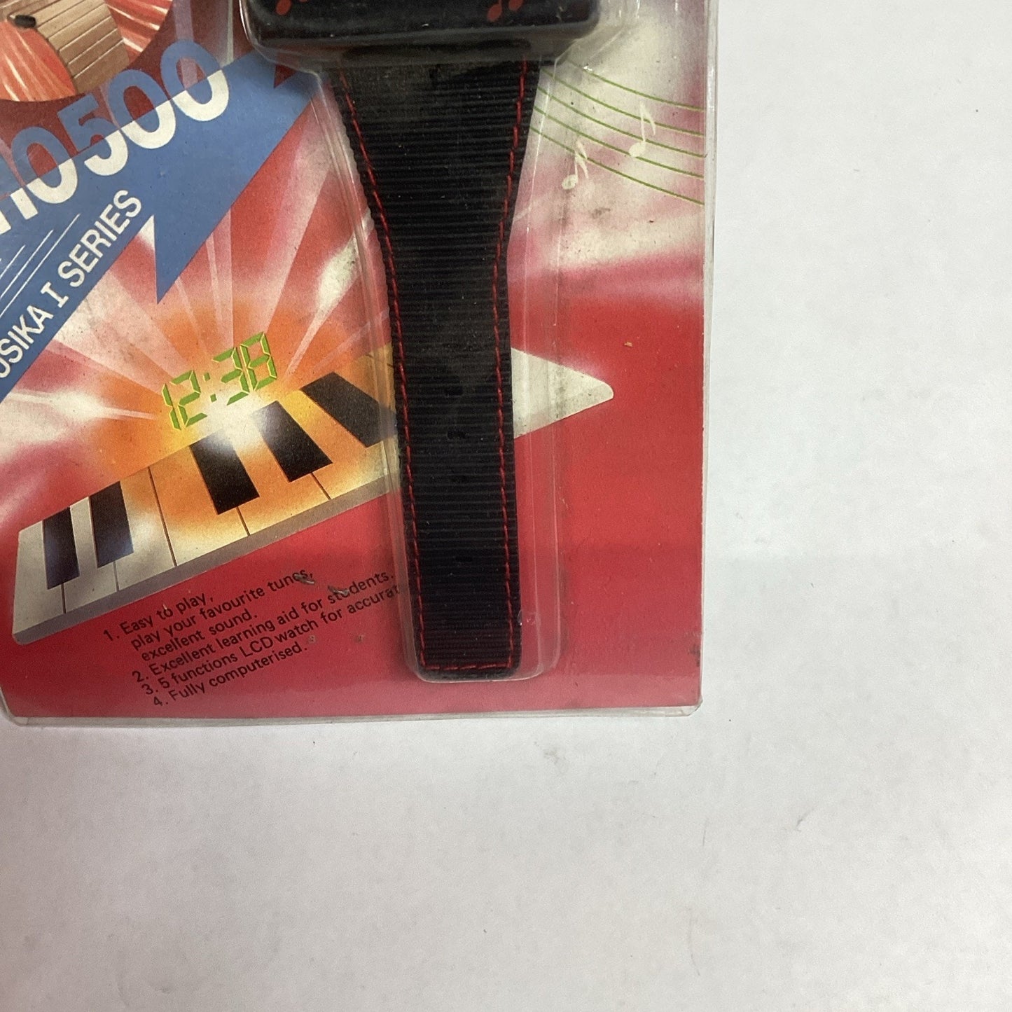 Vintage 1980’s Echo 500 Electronic Organ Watch Musika I Series - New In Package