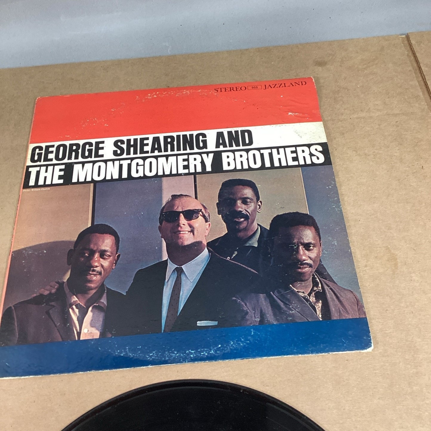 GEORGE SHEARING AND THE MONTGOMERY BROTHERS (1961) - 12" Vinyl Record LP