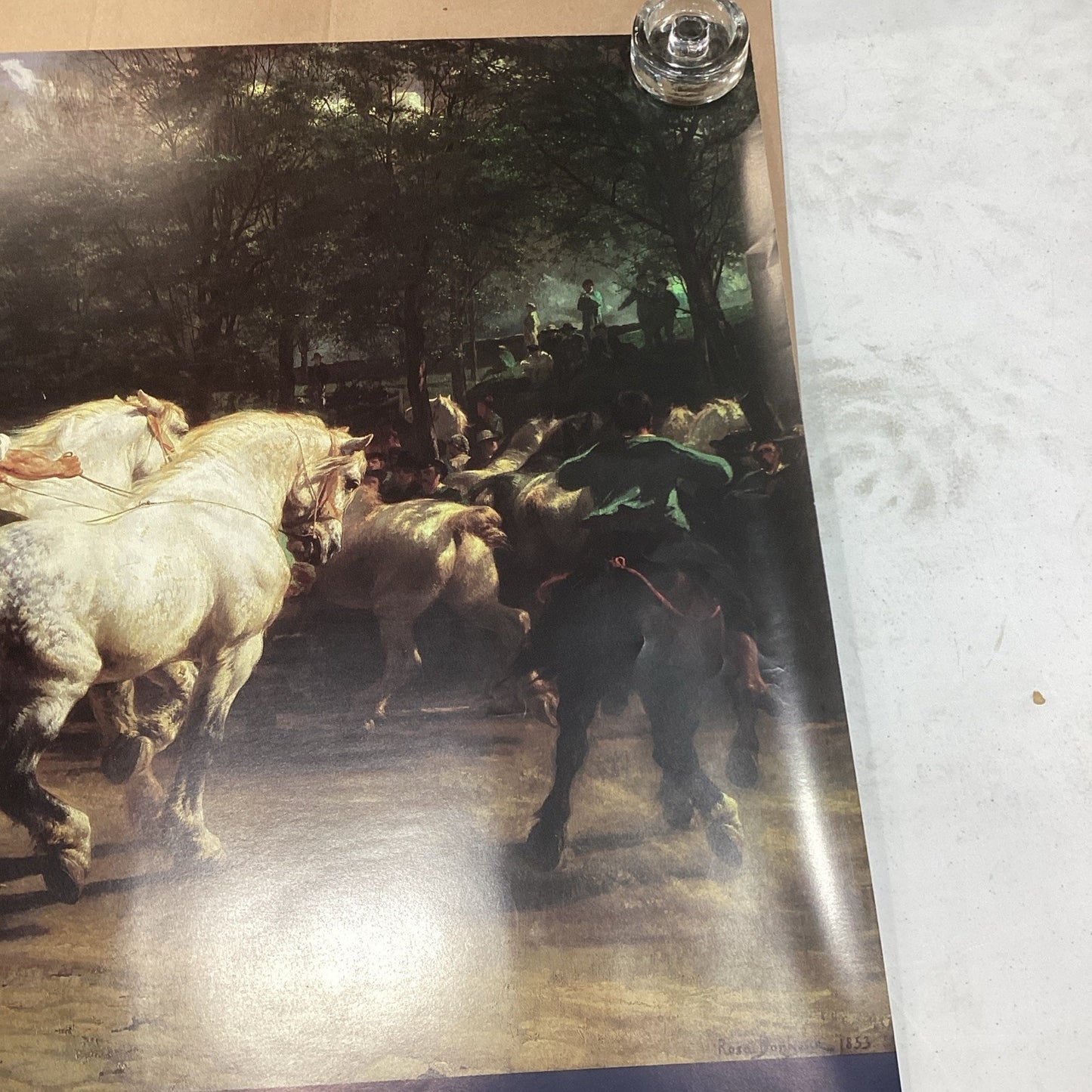 The Andre Meyer Gallery The Horse Fair Art Poster - 48.5x26”
