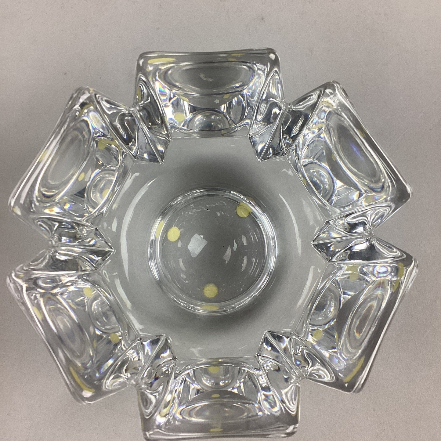 Vintage Orrefors Swedish Crystal Glass Bowl/Candy Dish