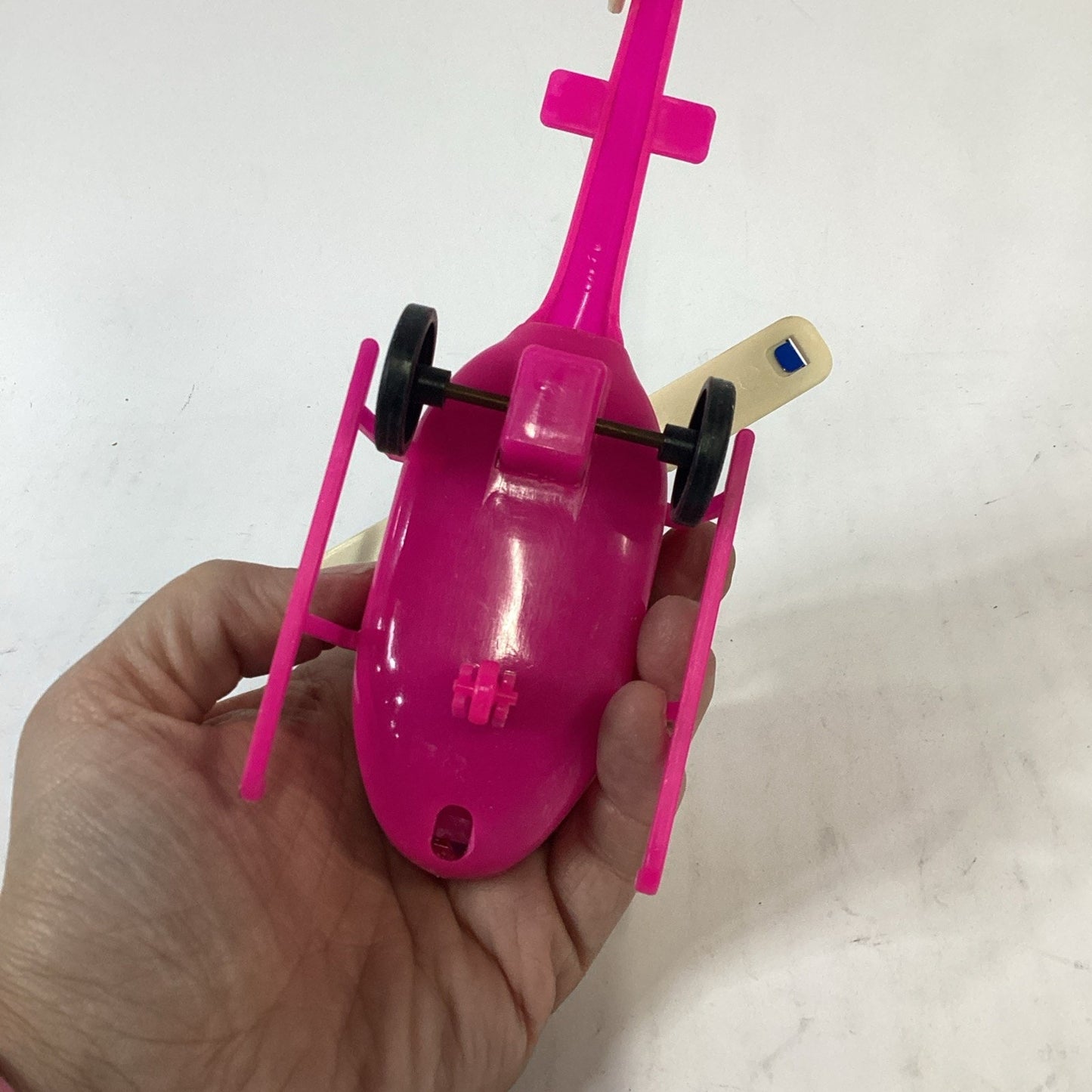 Lot Of 4 Plastic Helicopters With Rotating Blades - Skyking, Flying Star, Super