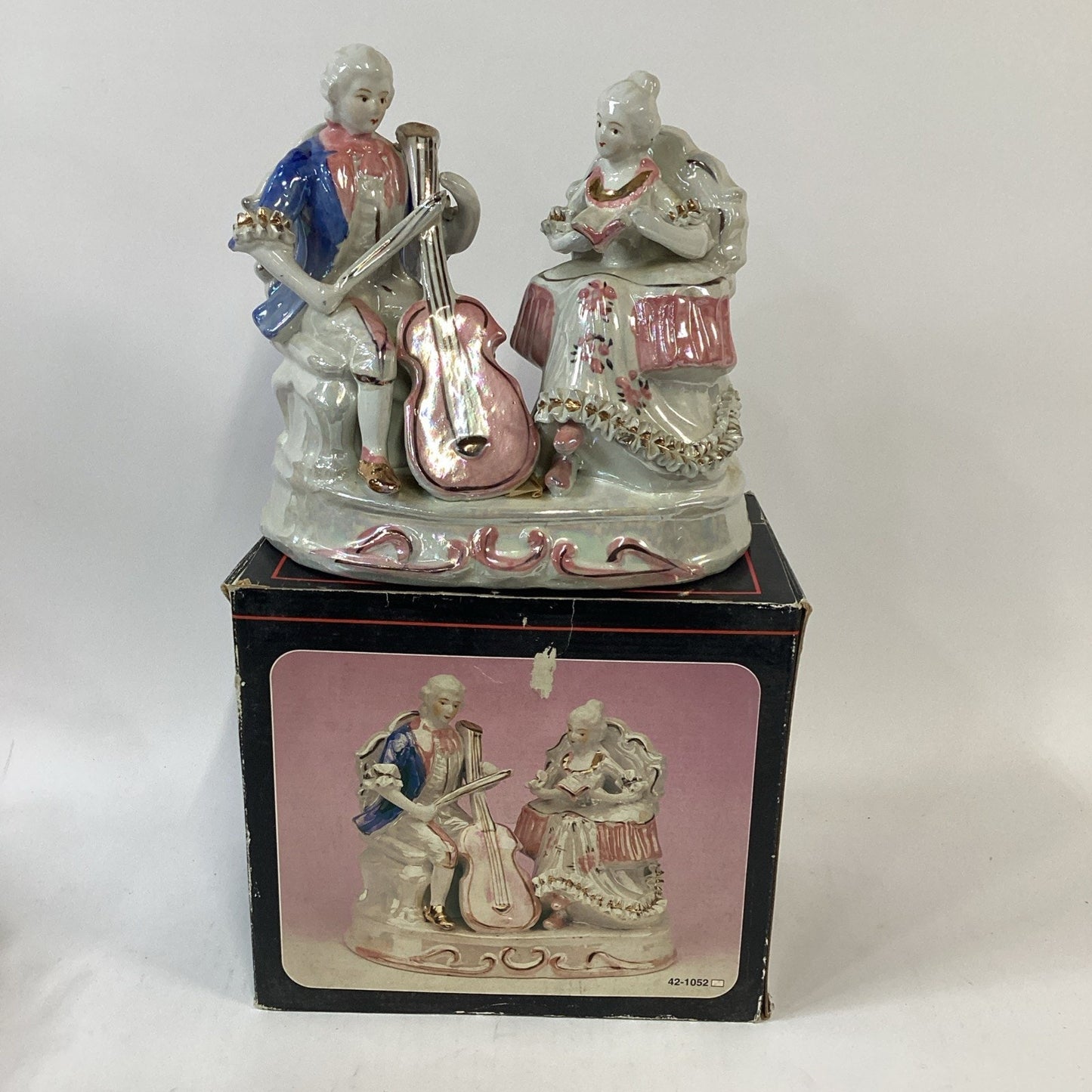 MTX Musical Porcelain Couple In original Box - #42-1052