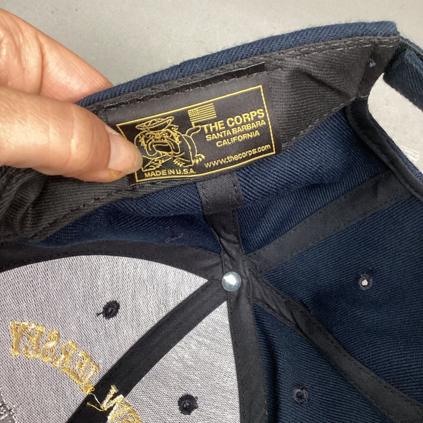 The Corps USS NEW JERSEY - BB-62 Hat, BB-62 Anniversary Hat & BB-62 Pin