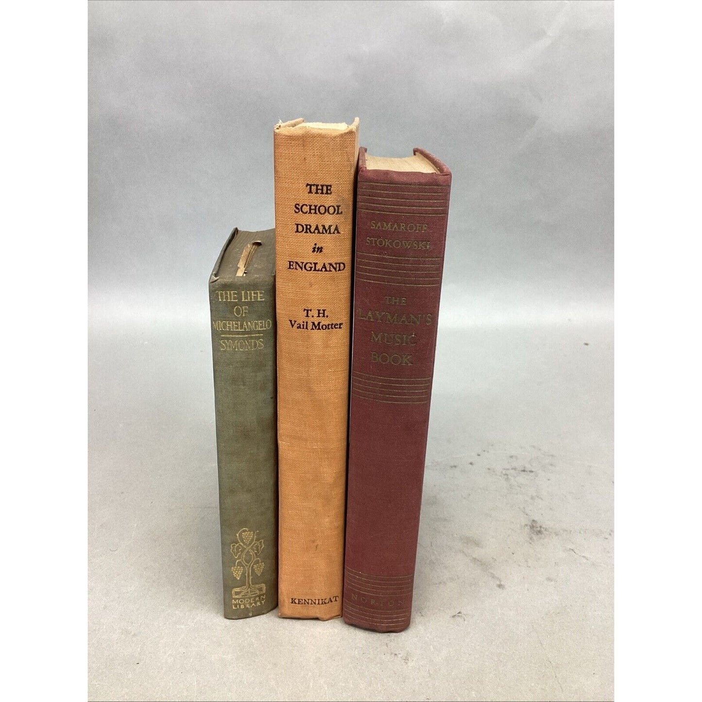 The Life Of Michelangelo, The School Drama In England & The Layman’s Music Book