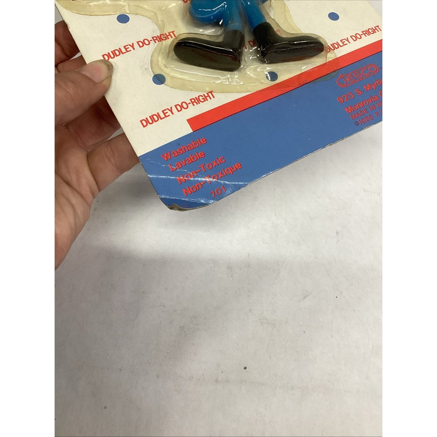 1985 Jesco Dudley Do-Right Fun Flex Figure - NOS