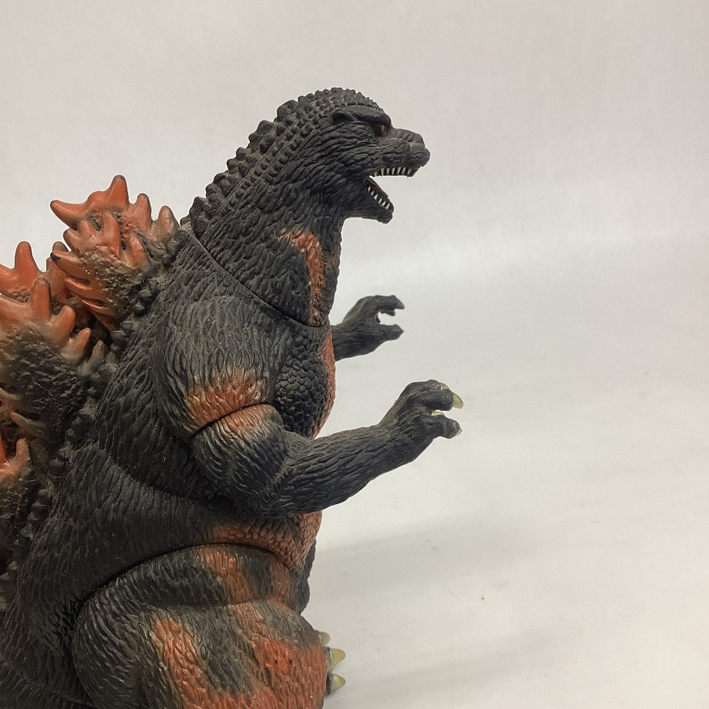 1995 Bandai Burning Godzilla vs. Destoroyah Vinyl Body Figure - 8.5”Hx15”L