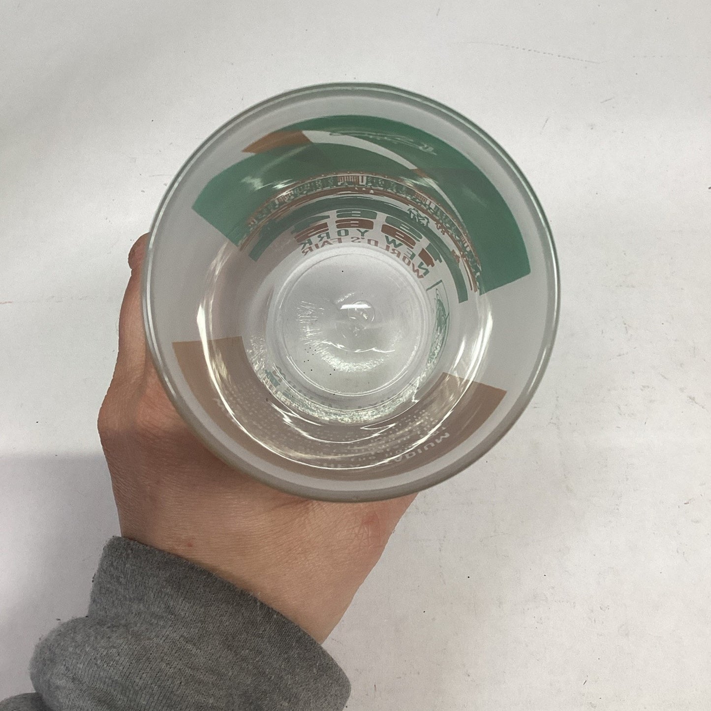 Vintage 1964-1965 New York World's Fair Frosted Glass Tumblers - Set Of 4