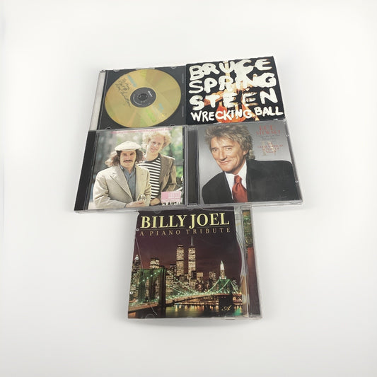 Lot Of 5 CDs - Peter Paul & Mary, Bruce Springsteen, Rod Stewart, Billy Joel,