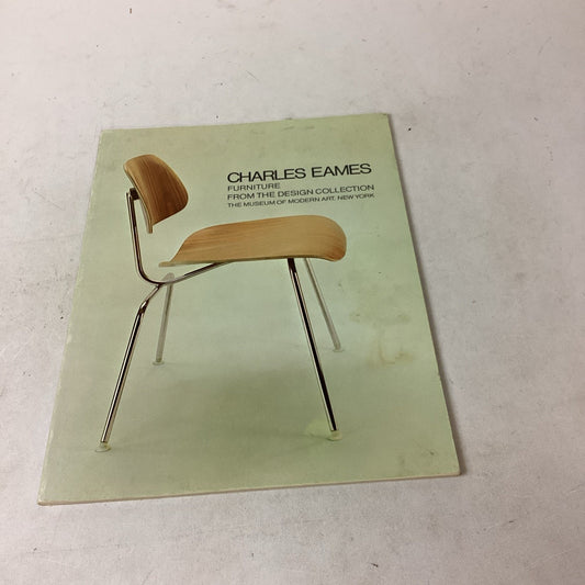 Vintage Charles Eames Furniture From Design Collection Book 1973